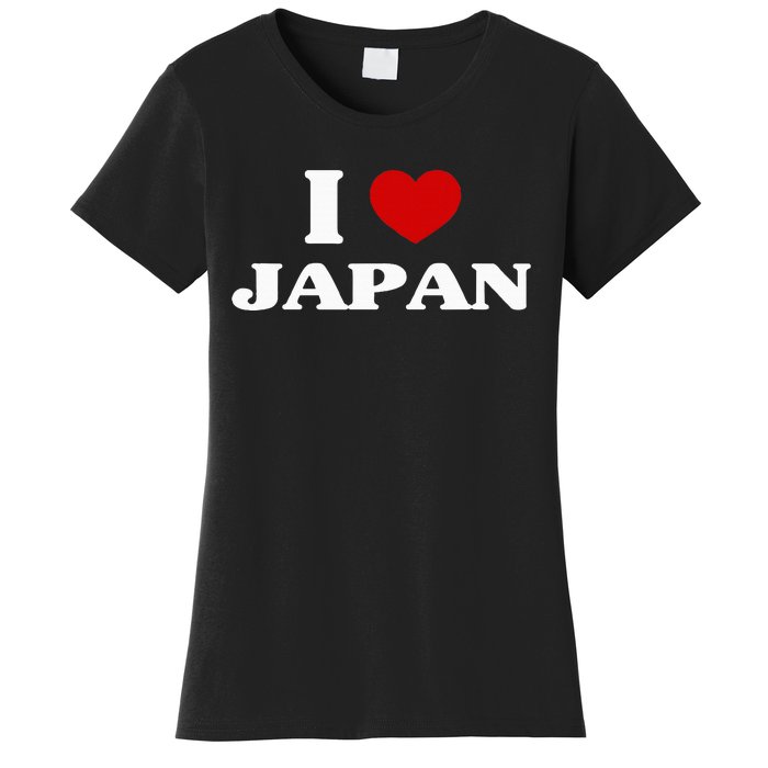 Japan I Heart Japan Souvenir I Love Japan Women's T-Shirt