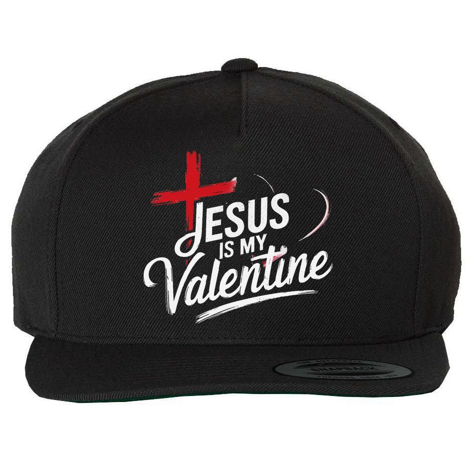 Jesus Is Hiring Christian God Religious Faith Wool Snapback Cap