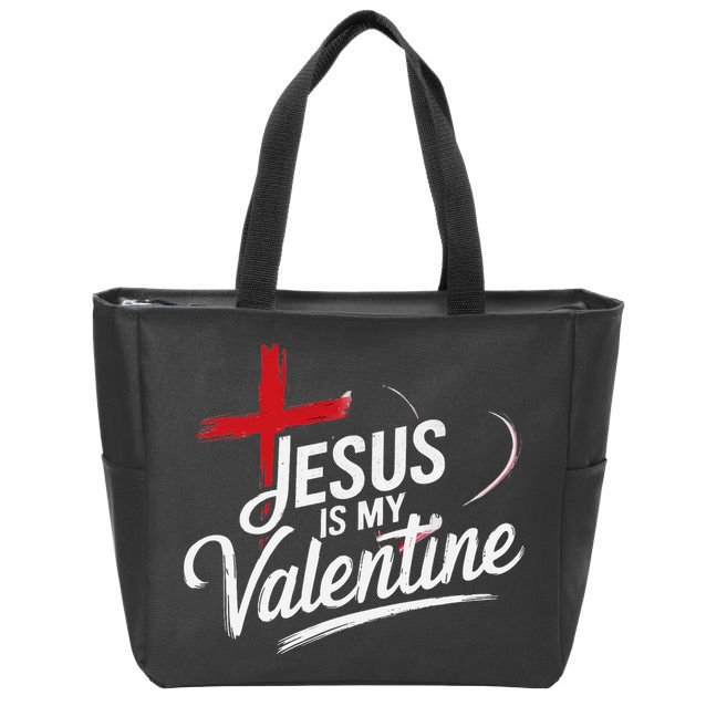 Jesus Is Hiring Christian God Religious Faith Zip Tote Bag