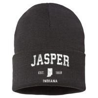 Jasper Indiana In Vintage Sports Sustainable Knit Beanie