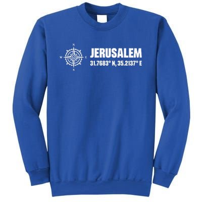 Jerusalem Israel Israel Flag Jerusalems Sweatshirt