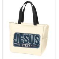 Jesus Iykyk If You Know You Know Zip Tote Bag