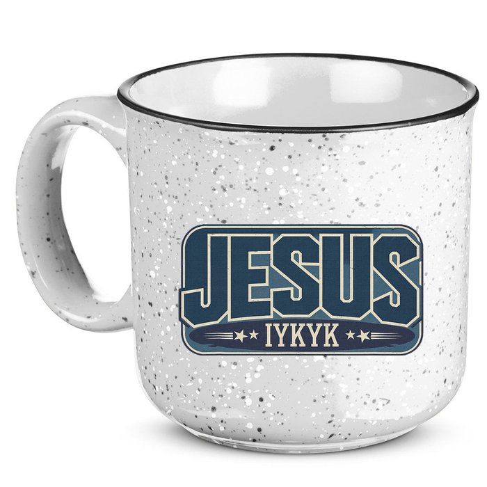 Jesus Iykyk If You Know You Know 15oz Campfire Ceramic Mug