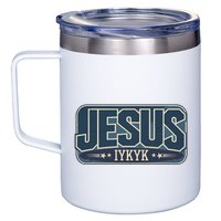 Jesus Iykyk If You Know You Know 12oz Stainless Steel Coffee Mug