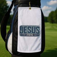Jesus Iykyk If You Know You Know Golf Towel