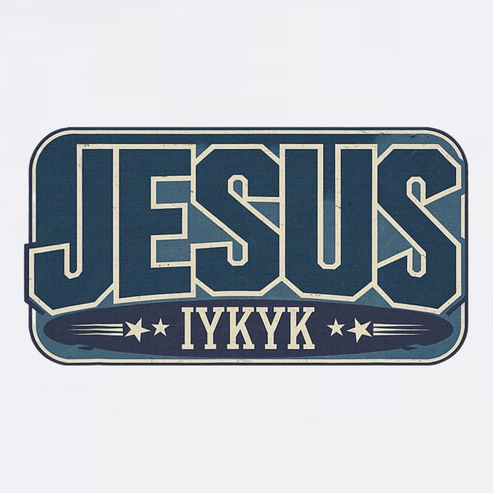 Jesus Iykyk If You Know You Know Golf Towel
