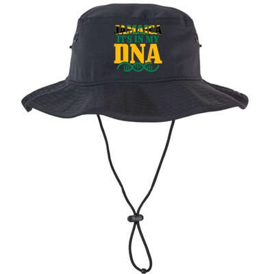 Jamaica Its In My DNA Jamaican Flag Pride Legacy Cool Fit Booney Bucket Hat