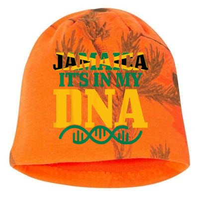 Jamaica Its In My DNA Jamaican Flag Pride Kati - Camo Knit Beanie