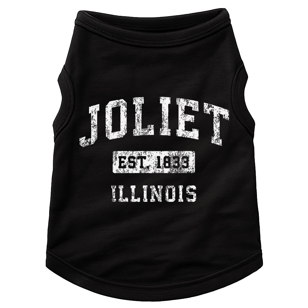 Joliet Illinois Il Vintage Established Doggie Tank