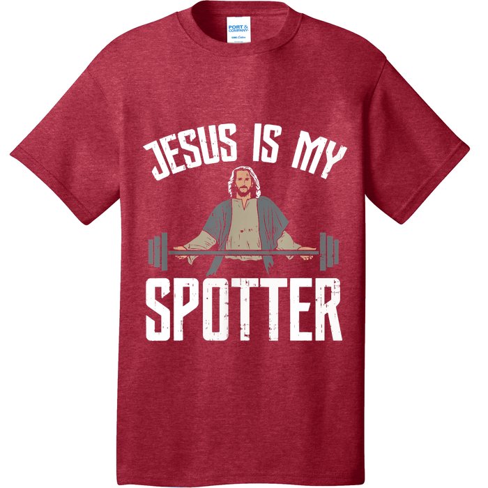 Jesus I Jesus Is My Spotter T-Shirt