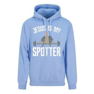 Jesus I Jesus Is My Spotter Unisex Surf Hoodie