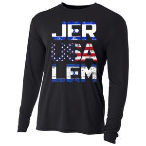 Jerusalem Israel Cooling Performance Long Sleeve Crew