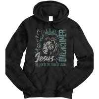 Jesus Is King Lion Of Judah Bible Faith Graphic Christian Tie Dye Hoodie