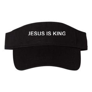 Jesus Is King Designer Gift Valucap Bio-Washed Visor