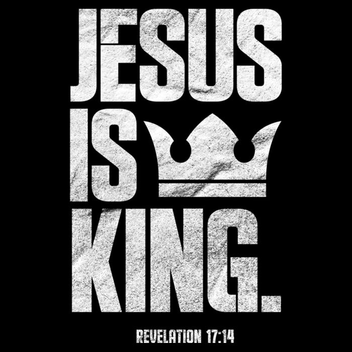 Jesus Is King Christian Bible Scripture Quote Gift Cooling Performance Crew T-Shirt