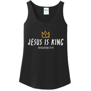 Jesus Is King Christ Is King King Of Kings Lord Of Lords Gift Ladies Essential Tank