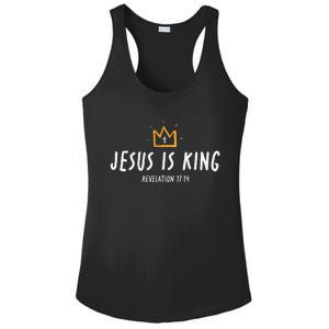 Jesus Is King Christ Is King King Of Kings Lord Of Lords Gift Ladies PosiCharge Competitor Racerback Tank