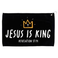 Jesus Is King Christ Is King King Of Kings Lord Of Lords Gift Grommeted Golf Towel