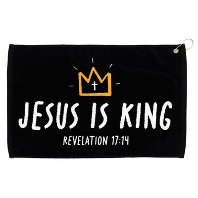 Jesus Is King Christ Is King King Of Kings Lord Of Lords Gift Grommeted Golf Towel