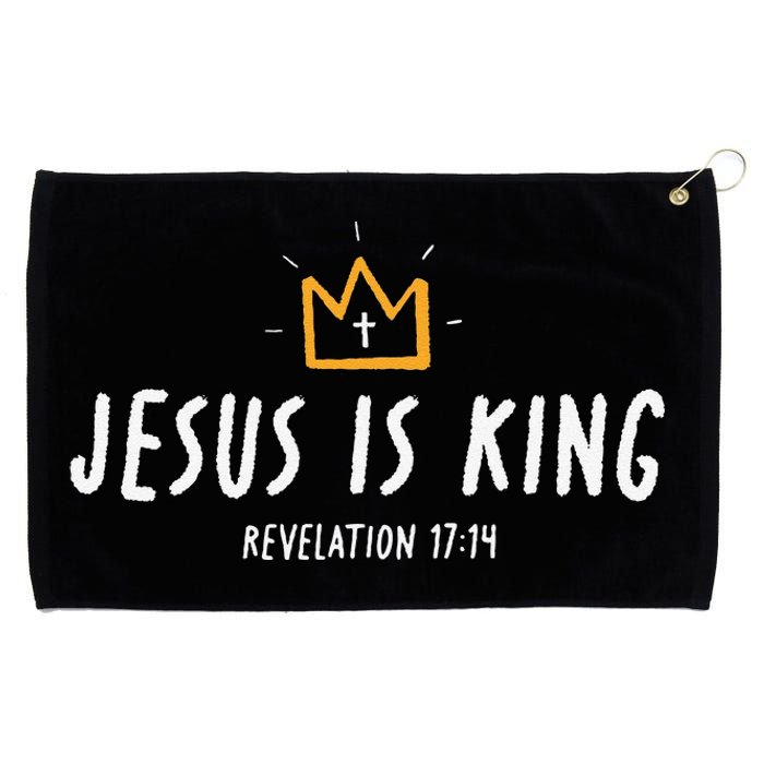 Jesus Is King Christ Is King King Of Kings Lord Of Lords Gift Grommeted Golf Towel