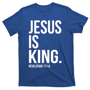 Jesus Is King Bible Scripture Quote Christian Gift T-Shirt