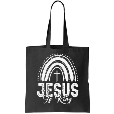 Jesus Is King Subtle Christian Minimalist Religious Bag