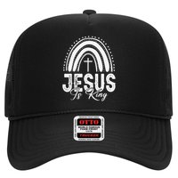 Jesus Is King Subtle Christian Minimalist Religious Hat