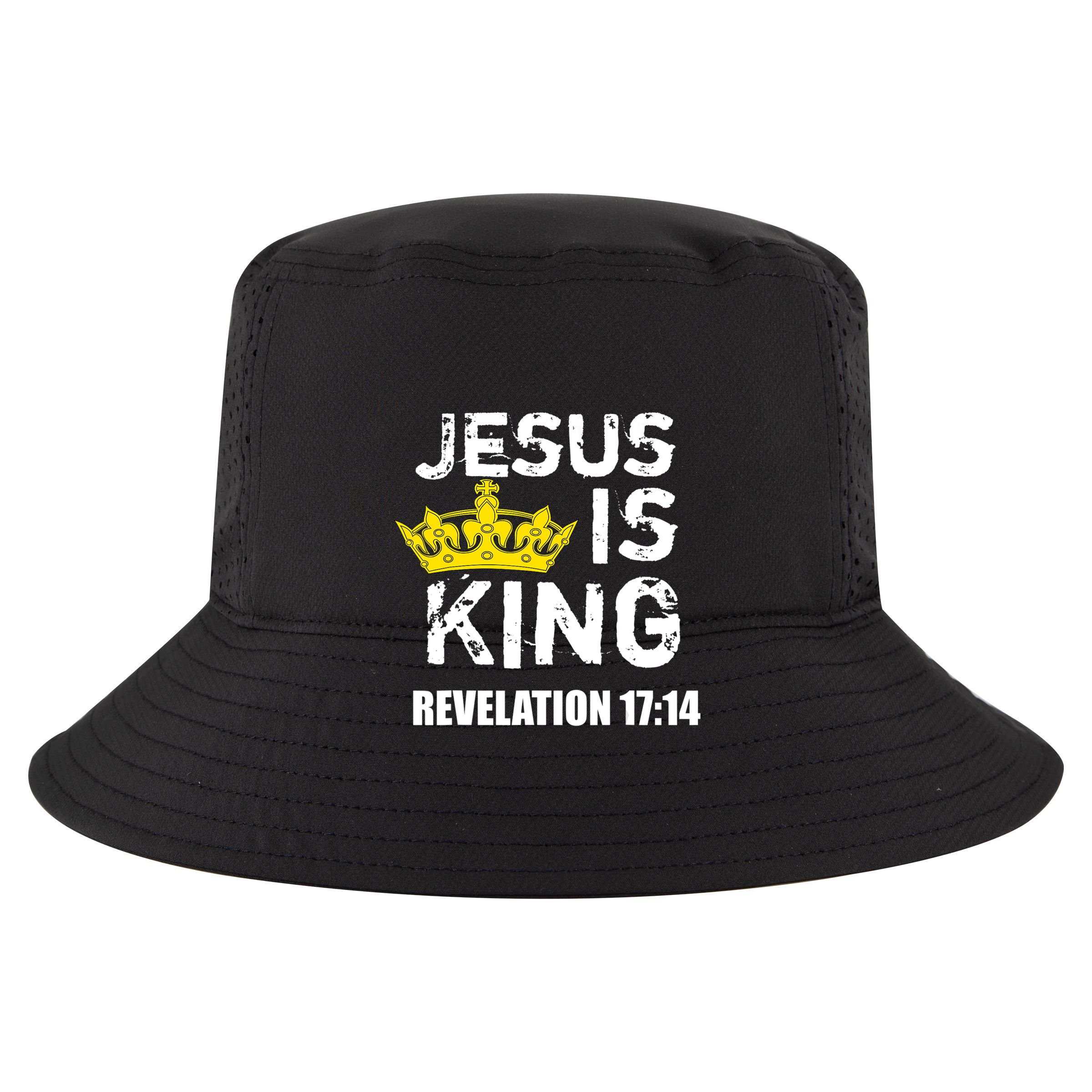 Jesus Is King (Crown) Faith, Cross, Christian Jesus4m3 City Backpack