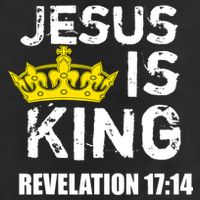 Jesus Is King (Crown) Faith, Cross, Christian Jesus4m3 Adult Drive Performance Visor