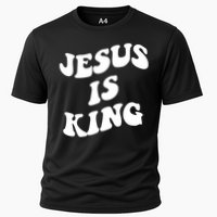 Jesus Is King Aesthetic Trendy Cooling Performance Crew T-Shirt