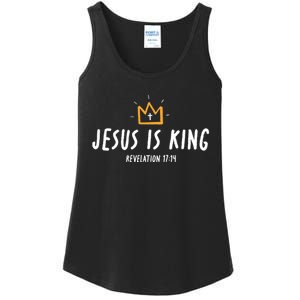 Jesus Is King Christ Is King King Of Kings Lord Of Lords Ladies Essential Tank