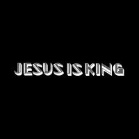 Jesus Is King. Embossed Minimalist Faith Christian Catholic Baby Bodysuit