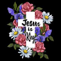 Jesus Is King Jesus Christian 16 in Basic Backpack