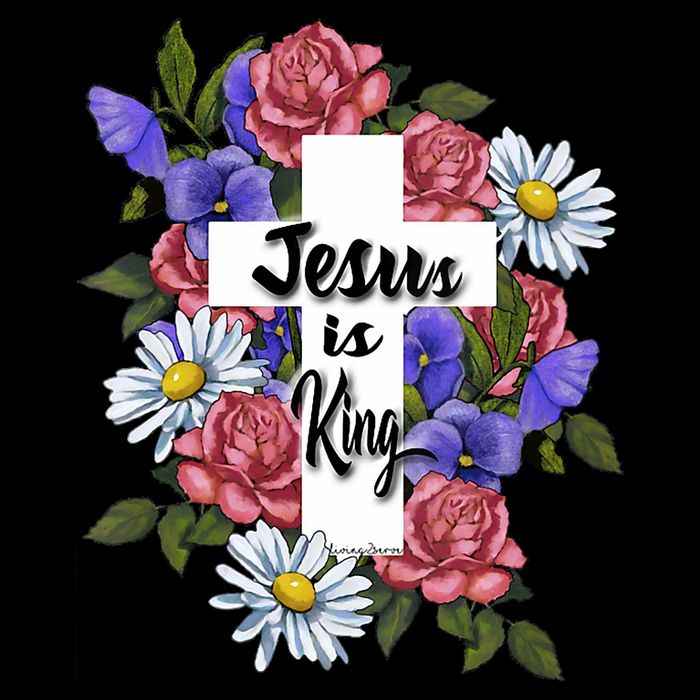 Jesus Is King Jesus Christian 16 in Basic Backpack