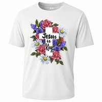 Jesus Is King Jesus Christian Cooling Performance Crew T-Shirt