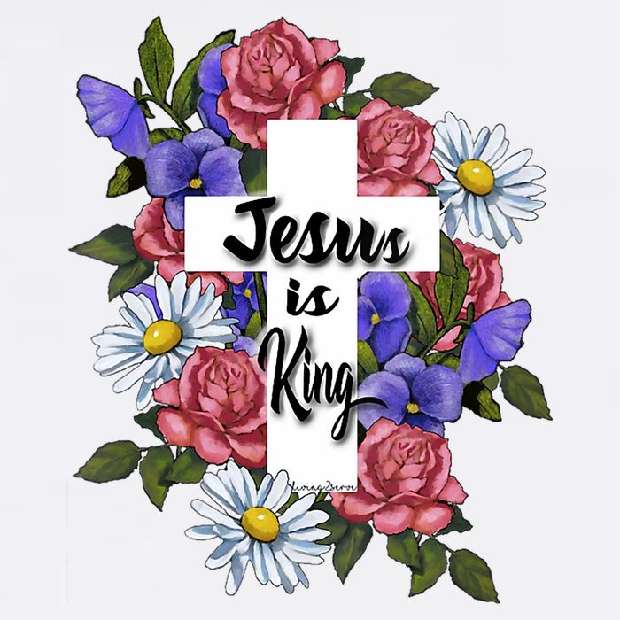 Jesus Is King Jesus Christian Cooling Performance Crew T-Shirt