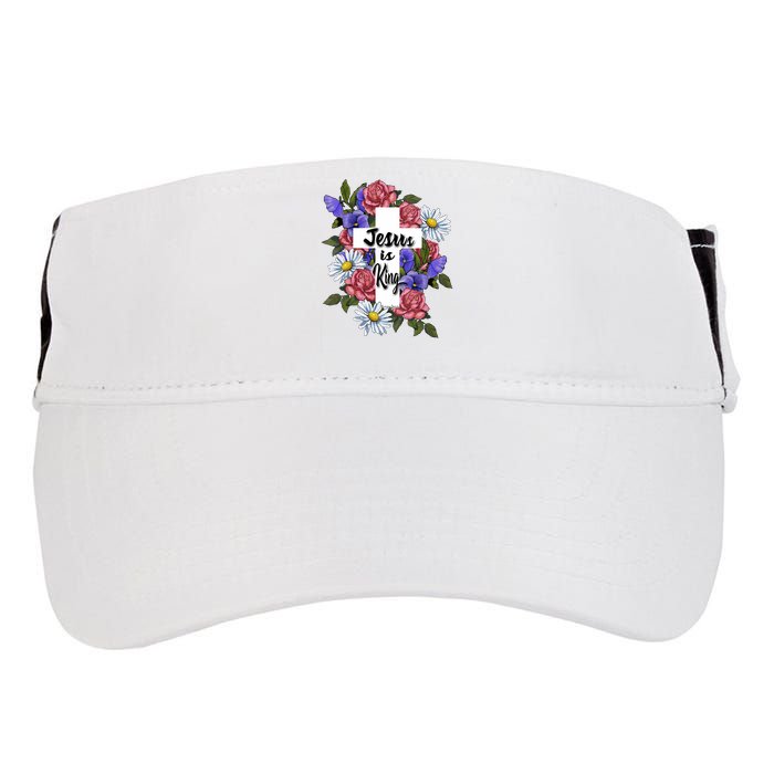 Jesus Is King Jesus Christian Adult Drive Performance Visor