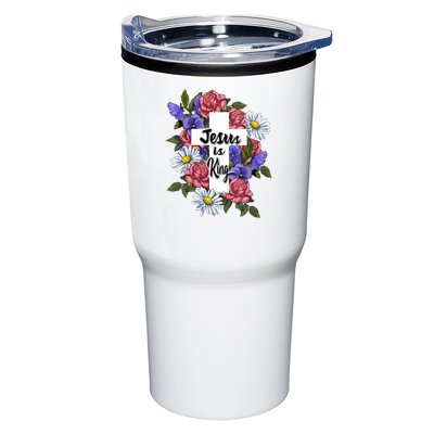Jesus Is King Jesus Christian Tumbler