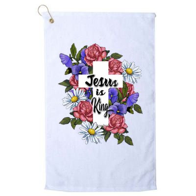 Jesus Is King Jesus Christian Golf Towel