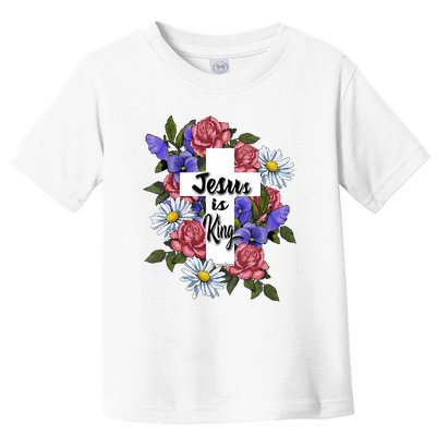 Jesus Is King Jesus Christian Toddler T-Shirt
