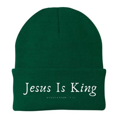 Jesus Is King Knit Cap Winter Beanie