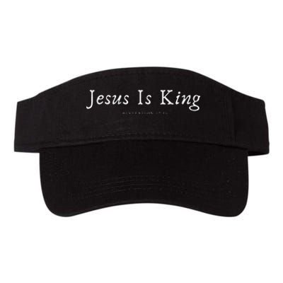 Jesus Is King Valucap Bio-Washed Visor