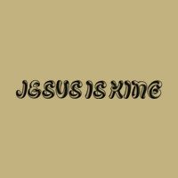 Jesus Is King Embossed Simple Faith Christian Catholic Performance Shirt