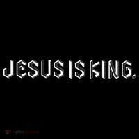 Jesus Is King Embossed Church Faith Christian Catholic Tall T-Shirt