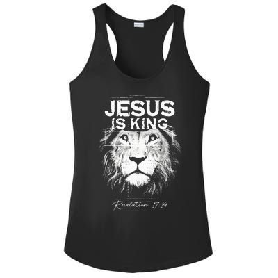 Jesus Is King Jesus Costume Adult Christian Women Ladies PosiCharge Competitor Racerback Tank