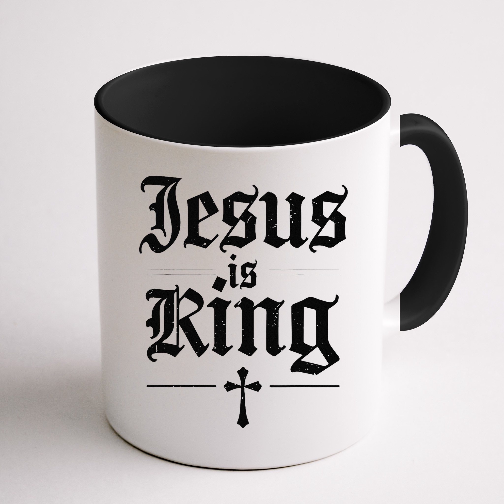 Jesus Is King Christian Best Godson Ever Mug