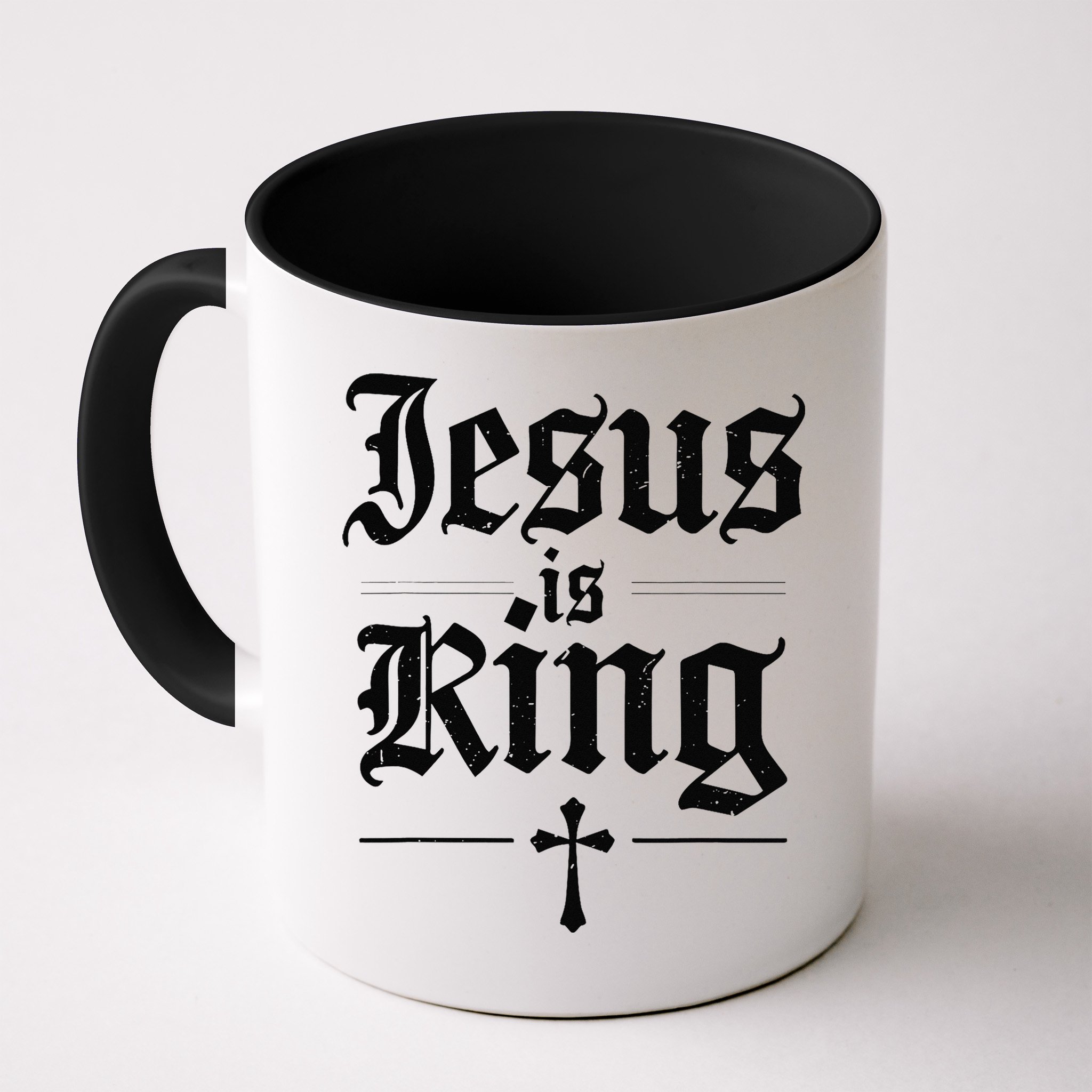 Jesus Is King Christian Best Godson Ever Mug