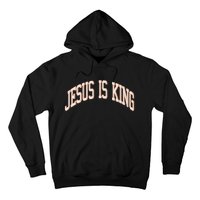 Jesus Is King Love Like Jesus Aesthetic Retro Vintage Women Hoodie