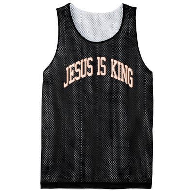 Jesus Is King Love Like Jesus Aesthetic Retro Vintage Women Mesh Reversible Basketball Jersey Tank