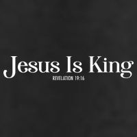 Jesus Is King Revelation 19 16 7 Panel Mesh Trucker Snapback Hat